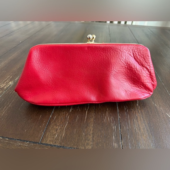 Vintage leather clutch - Picture 2 of 10
